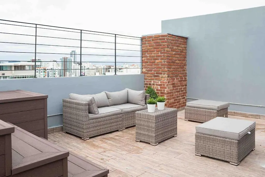 Ph Loft, 3Floors,Private Jacuzzi N Terrace,Kingbed Apartment Santo Domingo